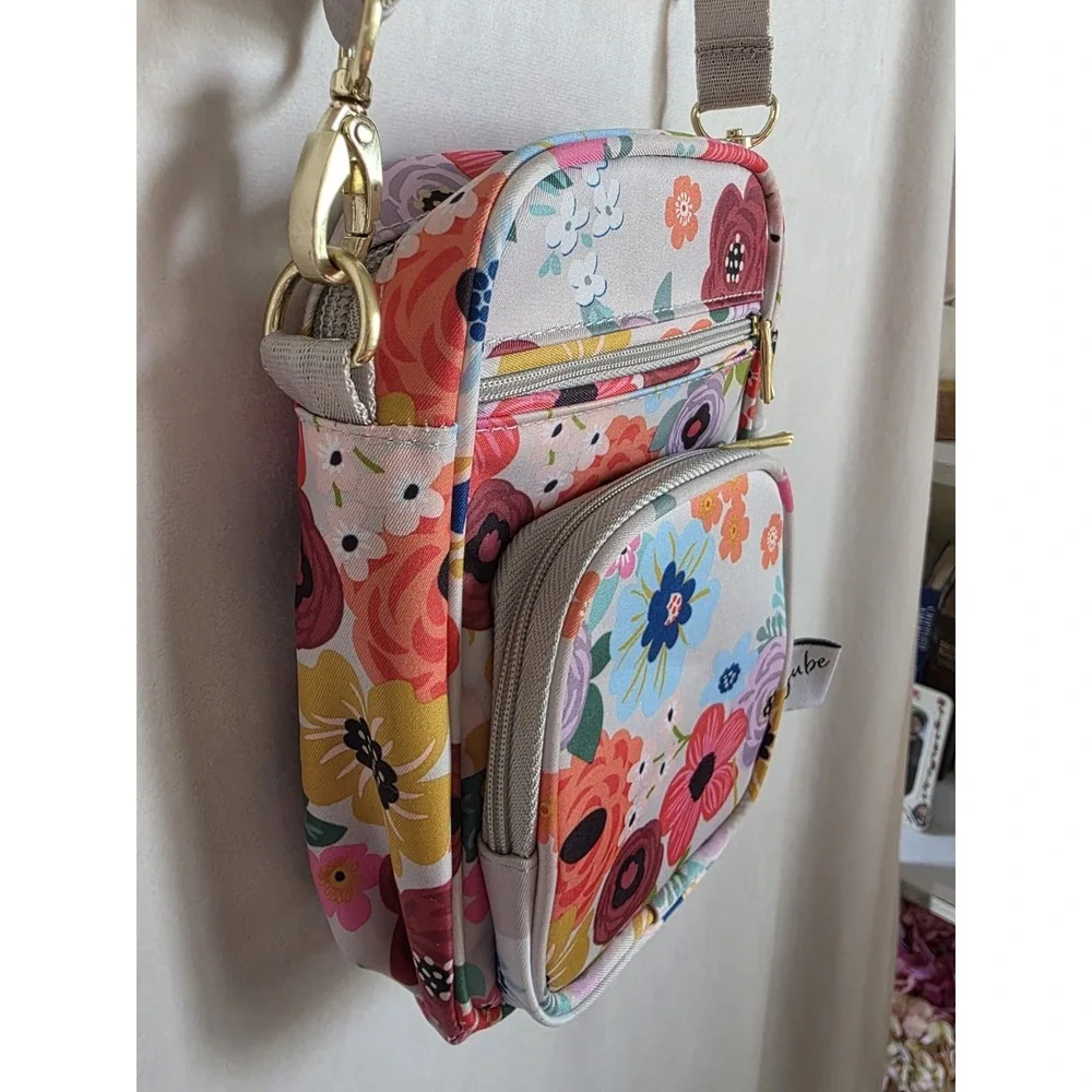 JuJuBe Mini Helix Small Crossbody Enchanted Garden